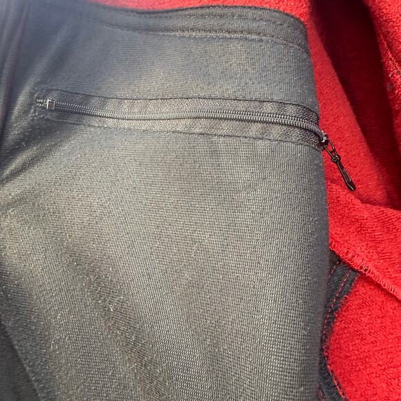 Ibex Jacket Men's M Red Black 100% New Wool Full Zip Made in the USA - Picture 8 of 12